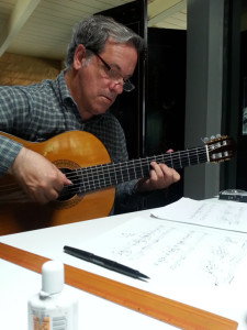 Gregg creating fine guitar chamber music arrangements