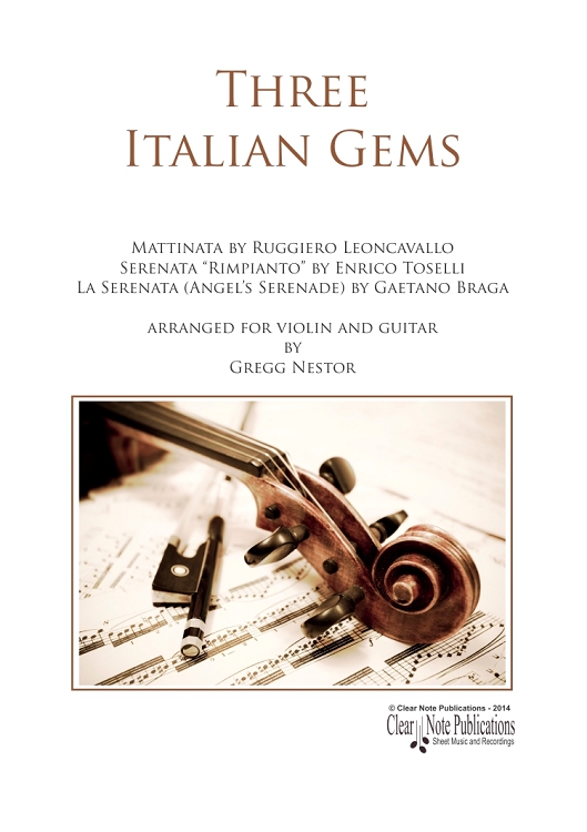 Three Italian Gems for Violin and Guitar