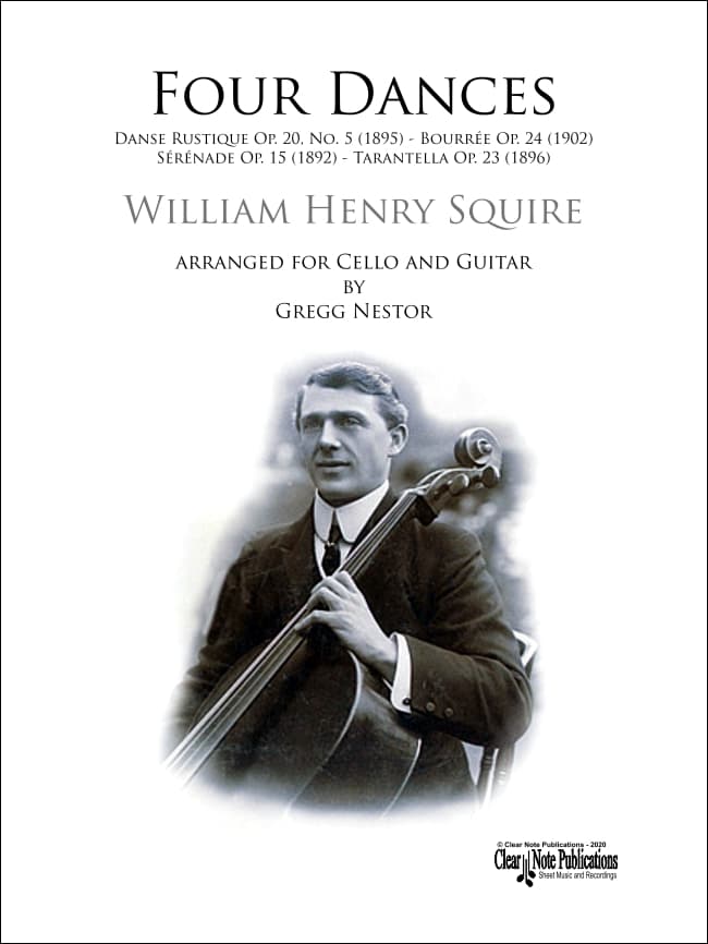 2 Four Dances by W. H. Squire • Arranged for Cello and Guitar