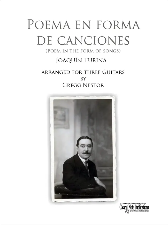 2. Poema en forma de canciones by Joaquín Turina Arranged For Three Guitars