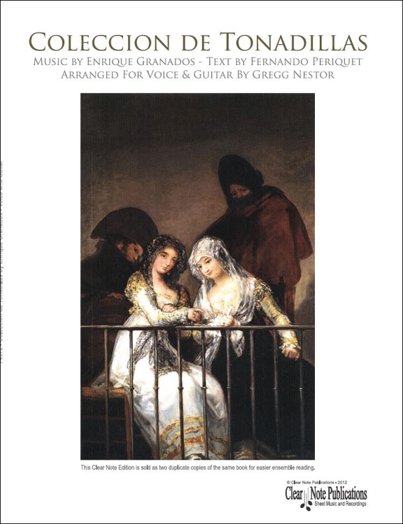 Coleccion de Tonadillas • Voice and Guitar • Enrique Granados