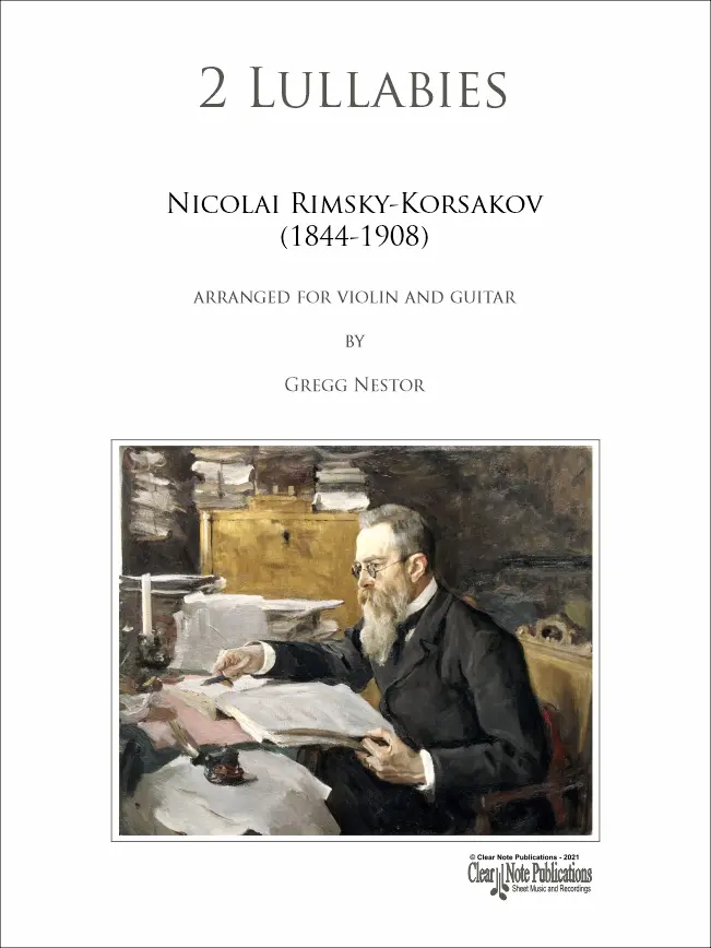 portada 2 Lullabies • Violin and Guitar • Nicolai Rimsky-Korsakov