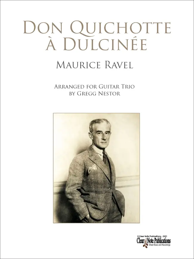 portada Don Quichotte à Dulcinée • 3 Guitars • Maurice Ravel