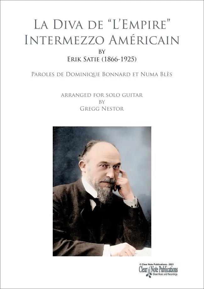 portada La Diva de L’Empire Guitar Erik Satie
