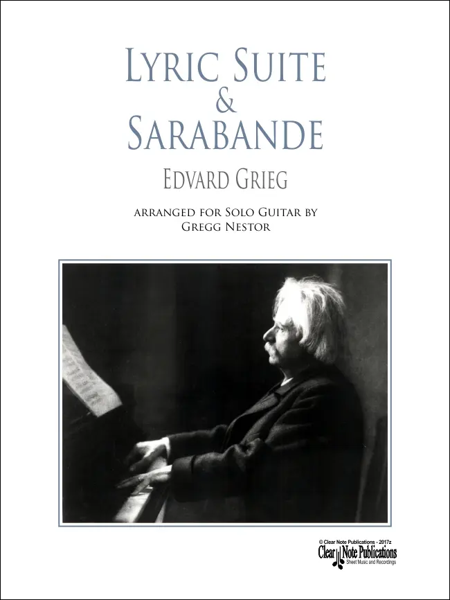 portada Lyric Suite and Sarabande by Edvard Grieg
