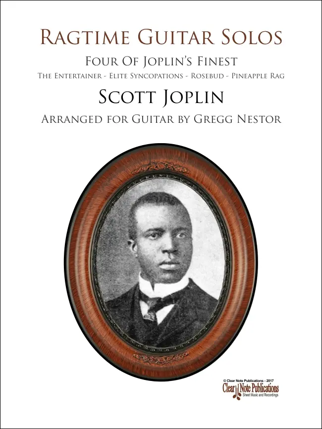 portada Ragtime Guitar Solos by Scott Joplin