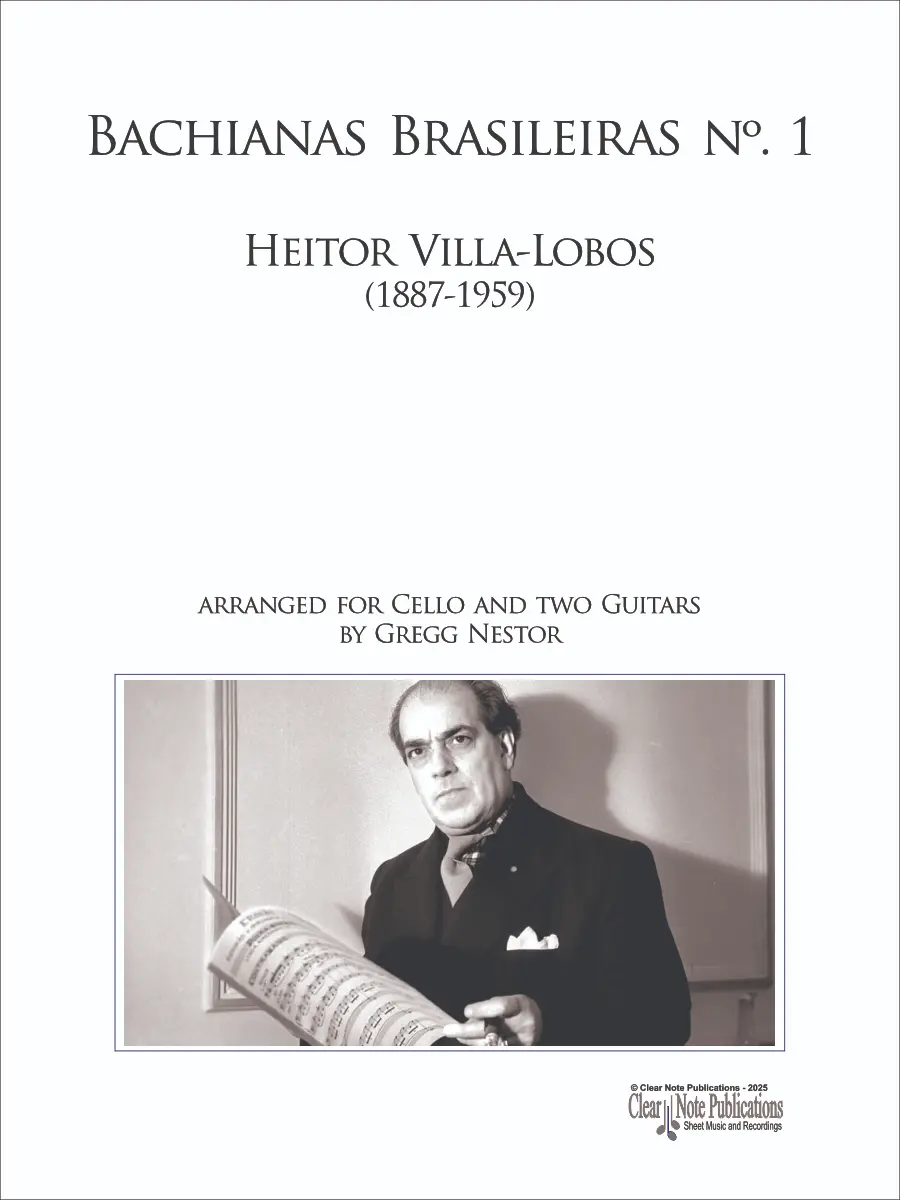 Bachianas Brasileiras No. 1 • Cello and two Guitars • Heitor Villa-Lobos