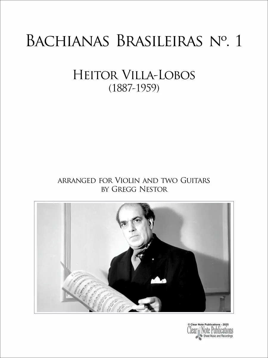 Bachianas Brasileiras No. 1 • Violin and two Guitars • Heitor Villa-Lobos