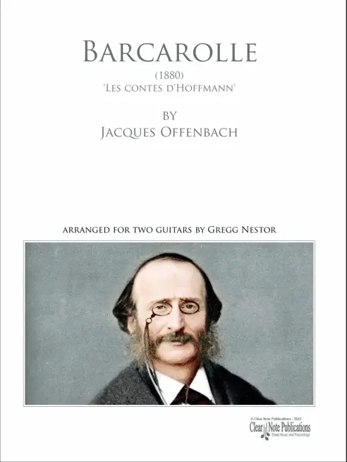 Barcarolle (1880) 'Les contes d'Hoffmann' • Two Guitars