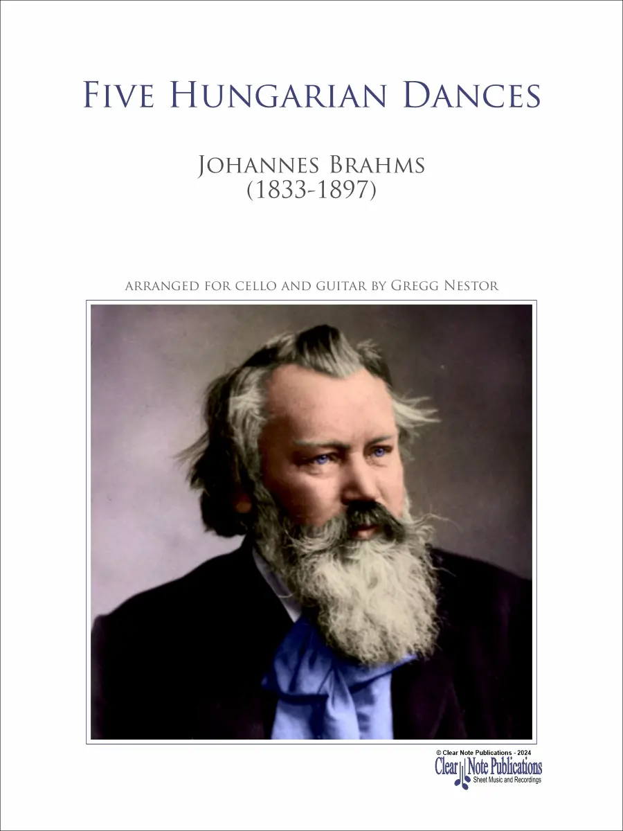 Five Hungarian Dances • Cello and Guitar • Johannes Brahms