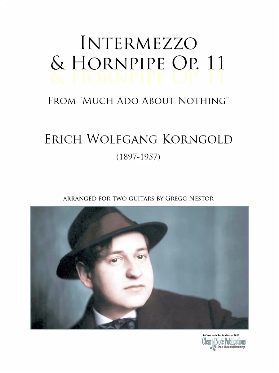 Intermezzo & Hornpipe Much Ado About Nothing • Two Guitars • Erich Wolfgang Korngold