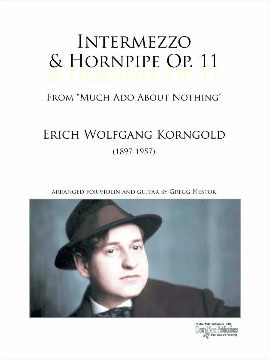 Intermezzo & Hornpipe Much Ado About Nothing • Violin and Guitar • Wolfgang Korngold