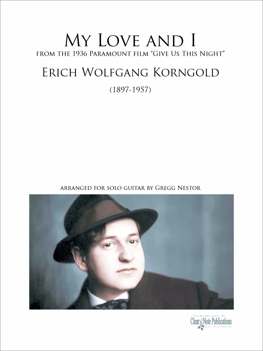 My Love and I • Solo Guitar • Erich Wolfgang Korngold