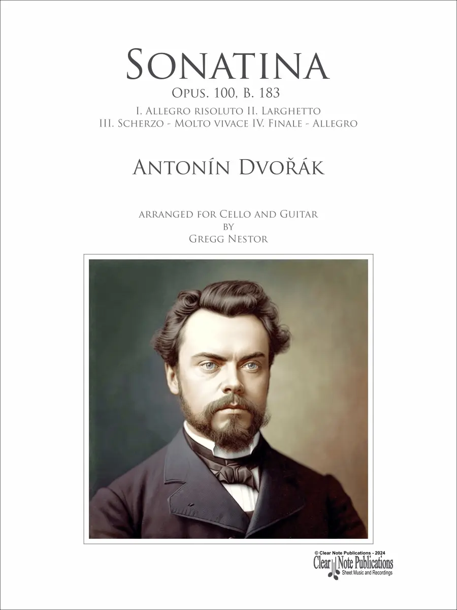 Sonatina in G • Cello and Guitar • Antonín Dvorák